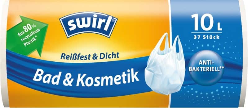 Swirl Müllbeutel 10 L  Transparent 37 Stück