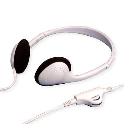 roline Verkabelt Stereo Headset Kopfbügel Nein 3.5 mm Klinke  Mehrfarbig