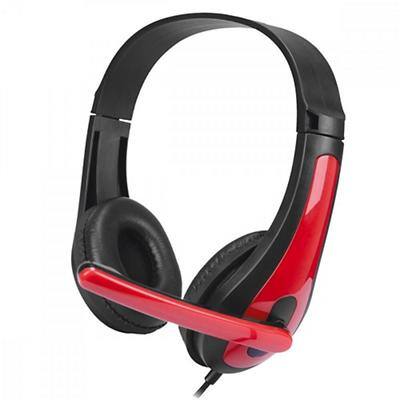 B-Speech Verkabelt Stereo Headset Kopfbügel Nein 3.5 mm Klinke  Rot