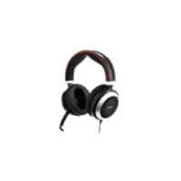 bra EVOLVE Evolve 80 Verkabelt Stereo Headset Kopfbügel  3.5 mm Klinke  Schwarz