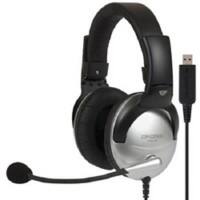 Koss Verkabelt Stereo Headset Kopfbügel  USB  Schwarz