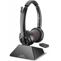 poly Kabellos Stereo Headset Kopfbügel  Bluetooth  Schwarz