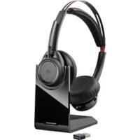 poly Voyager Focus UC B825 Kabellos Stereo Headset Kopfbügel  Bluetooth  Schwarz