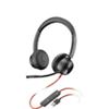 poly Blackwire 8225 Verkabelt Stereo Headset Kopfbügel  USB  Schwarz