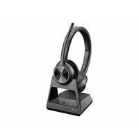 poly Kabellos Mono Headset Kopfbügel Nein Bluetooth  Schwarz