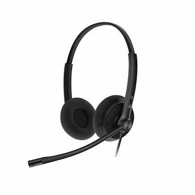 Yealink Yealink YHS34 Lite Verkabelt Stereo Headset Kopfbügel   Schwarz