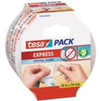 tesa Packband tesapack Express Transparent 50 mm (B) x 50 m (L) PP (Polypropylen)