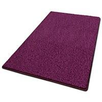 Floordirekt Shaggy-Teppich Barcelona 21719 Berry Quadratisch 500 mm x 500 mm