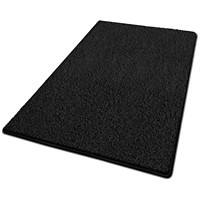 Floordirekt Shaggy-Teppich Barcelona 21760 Schwarz Quadratisch 3000 mm x 3000 mm