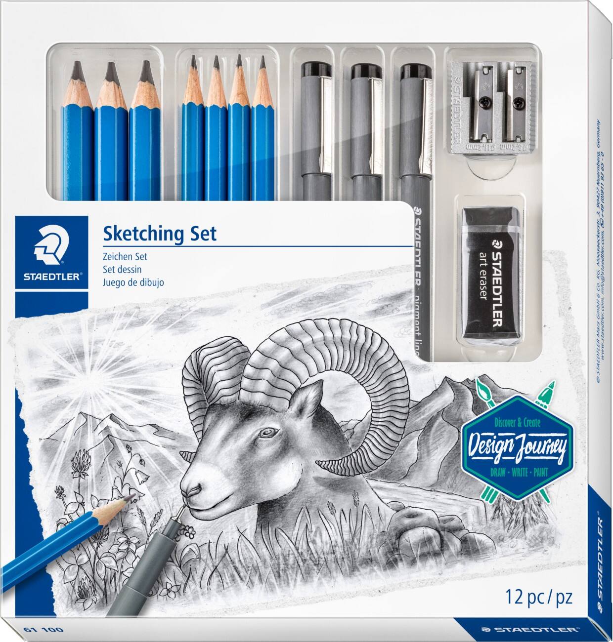 STAEDTLER Design Journey Zeichenset Bleistift