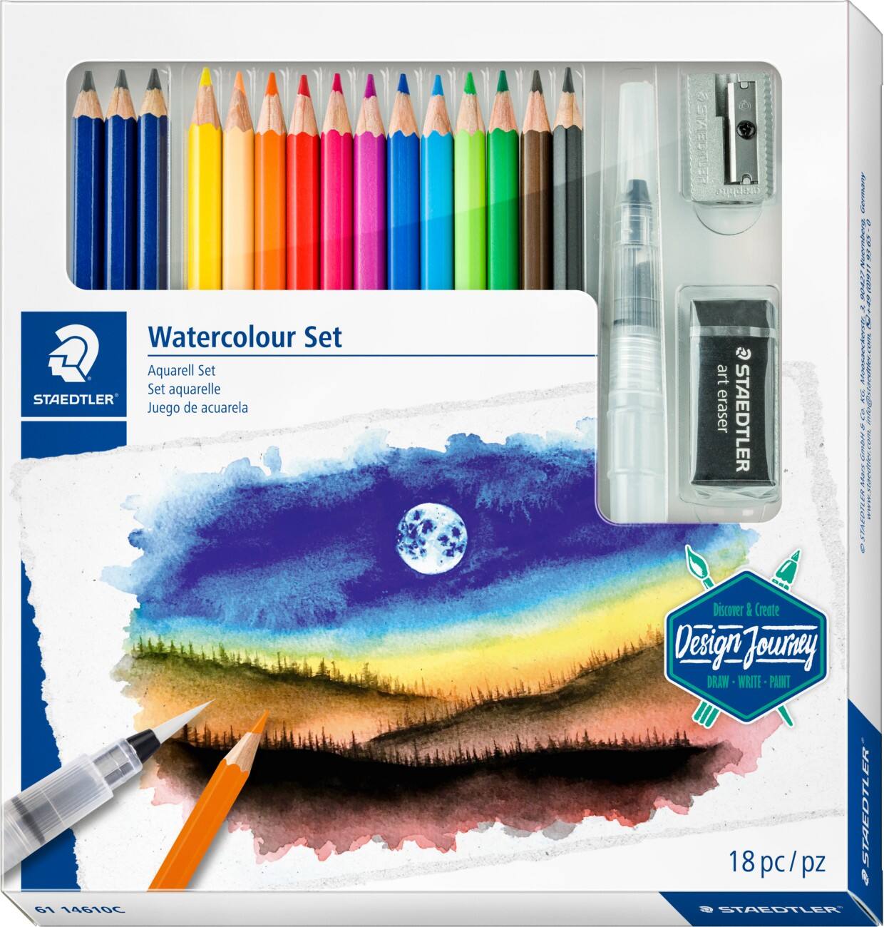 STAEDTLER Design Journey Aquarellset Bleistift