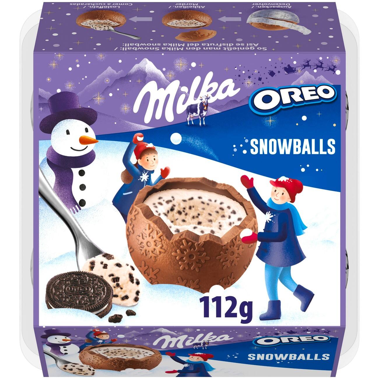 Milka Kekse, Schokolade, Vanille 4 Stück