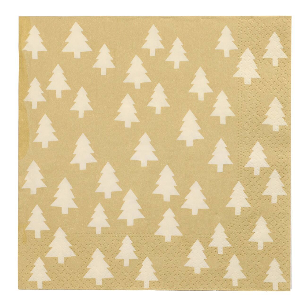 PAPSTAR Servietten Mini-Weihnachtsbäume 3-lagig 40 x 40 cm 20 Stück