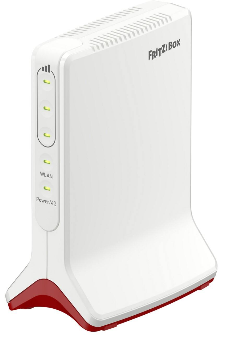 FRITZ!Box 6825 4G Tischrouter Wi-Fi 6 (802.11ax) 2,4 GHz 4G LTE Ethernet Weiß