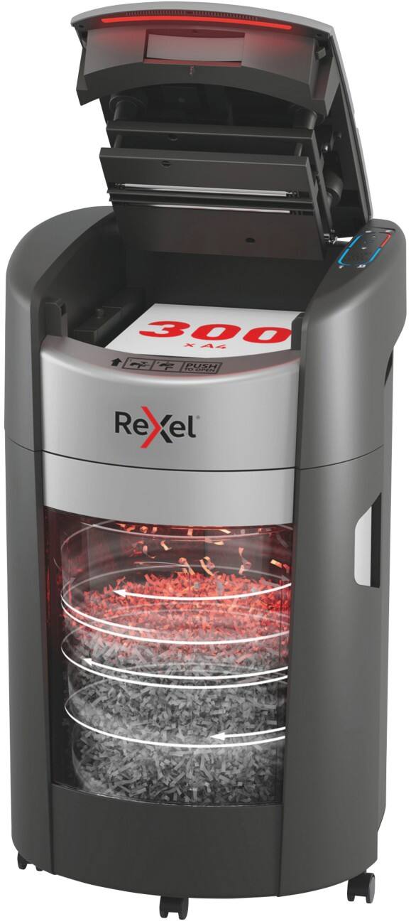 Rexel ShredMax Autofeed+ Aktenvernichter 330 Blatt Kreuzschnitt Sicherheitsstufe P-4 25 L