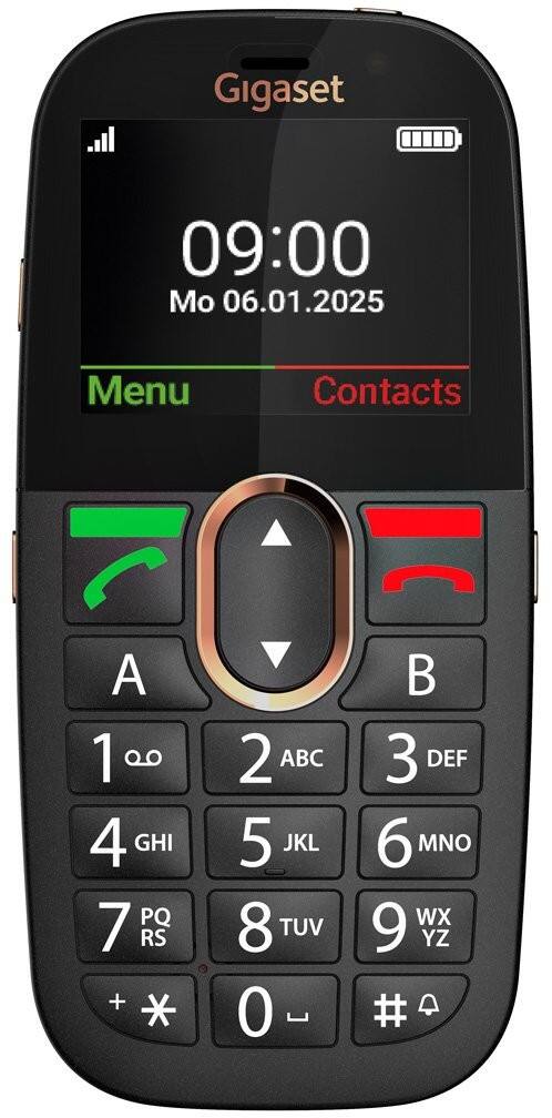 Gigaset GL695 Single SIM 4G 128 GB Schwarz