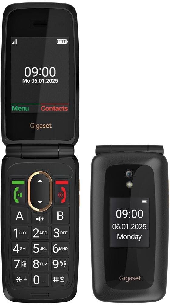 Gigaset GL795 Single SIM 4G 128 GB Schwarz