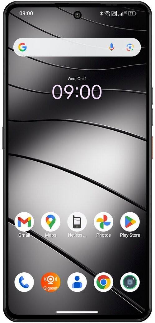 Gigaset GS6 Dual SIM 5G 128 GB Schwarz