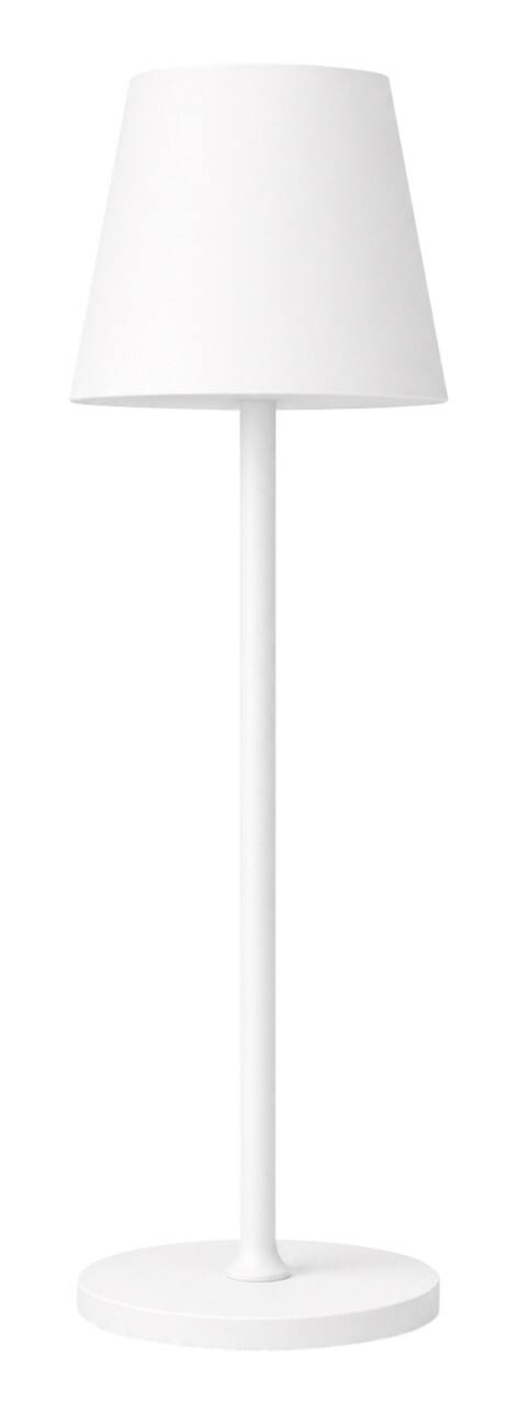 Deflecto Desk Stehlampe Weiß USB 10 × 10 × 38 cm