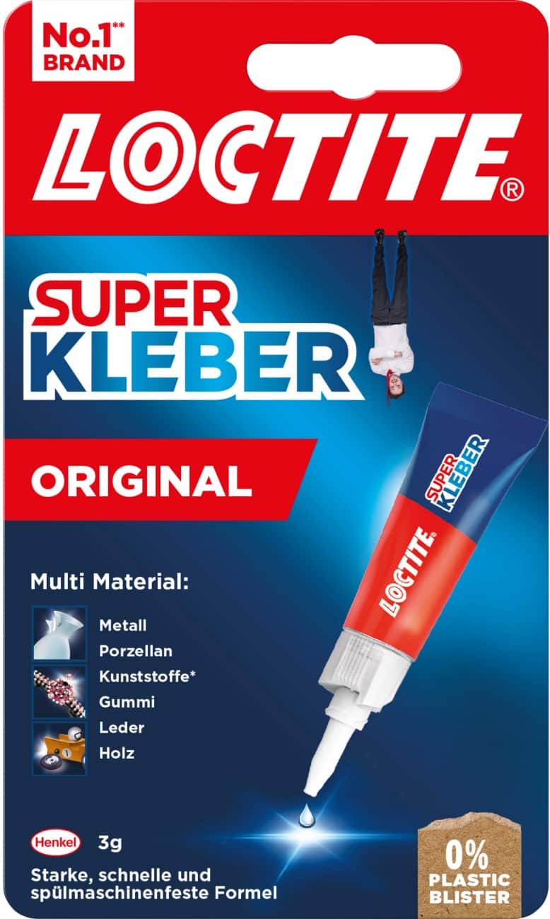 Loctite Superkleber Sekundenkleber Transparent 3 g