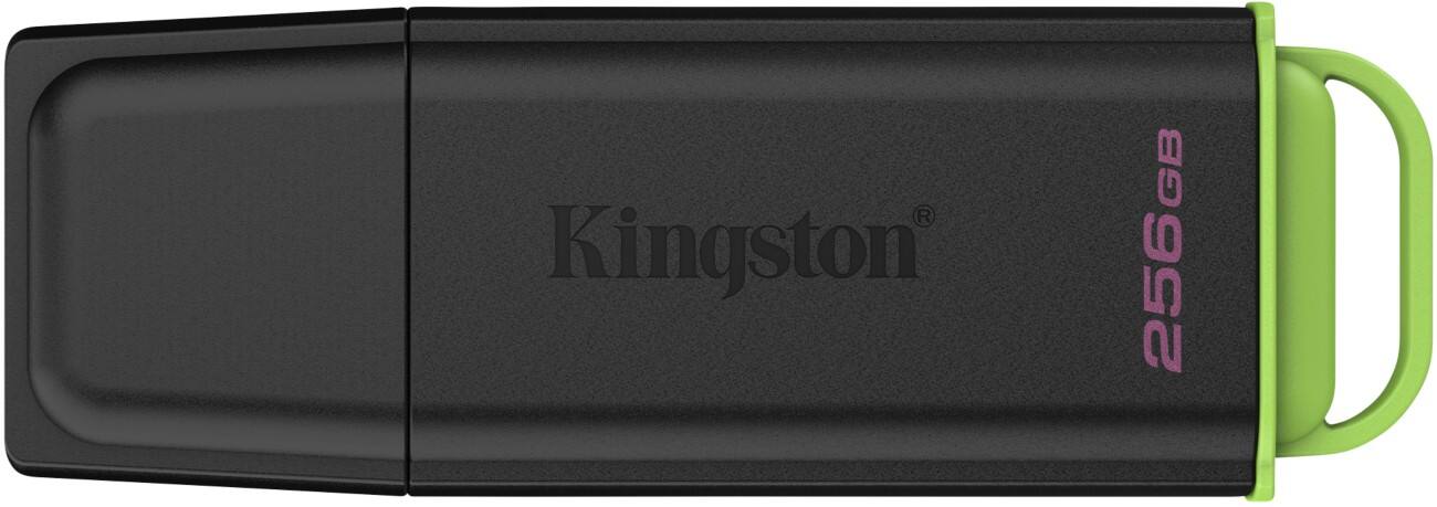 Kingston Technology DataTraveler 256 GB tragbarer USB-Stick 3.2 Gen 1 Exodia Schwarz/Grün