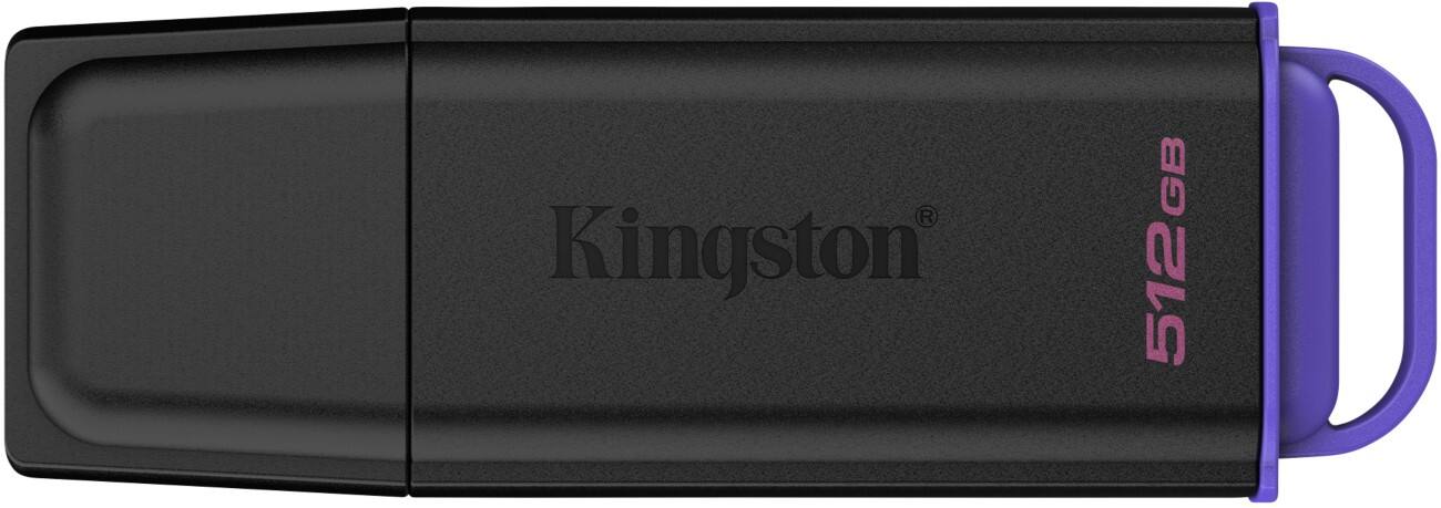 Kingston Technology DataTraveler 512 GB tragbarer USB-Stick 3.2 Gen 1 Exodia Schwarz/Lila