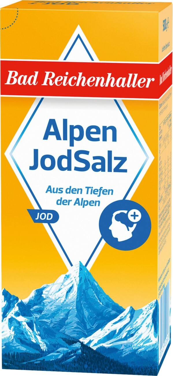 Bad Reichenhaller Alpine Jodsalz 500 g