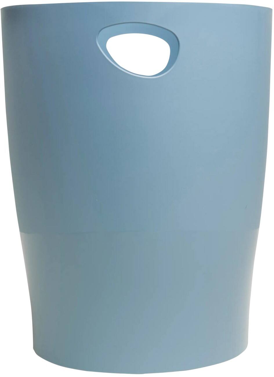 Exacompta Autentik Papierkorb Blau, Grau PP (Polypropylen)