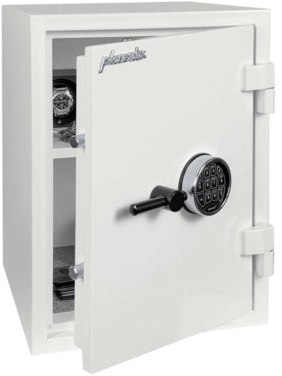 Phoenix Tresor Elektronisches Schloss 46 L Größe 3 Weiß