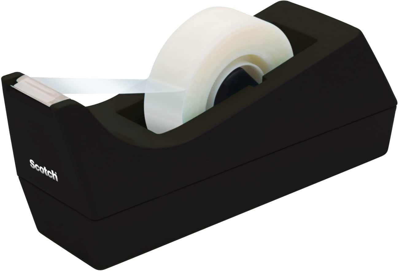 Scotch Klebebandabroller C38S Schwarz 158,75 mm (B) x 33 m (L)