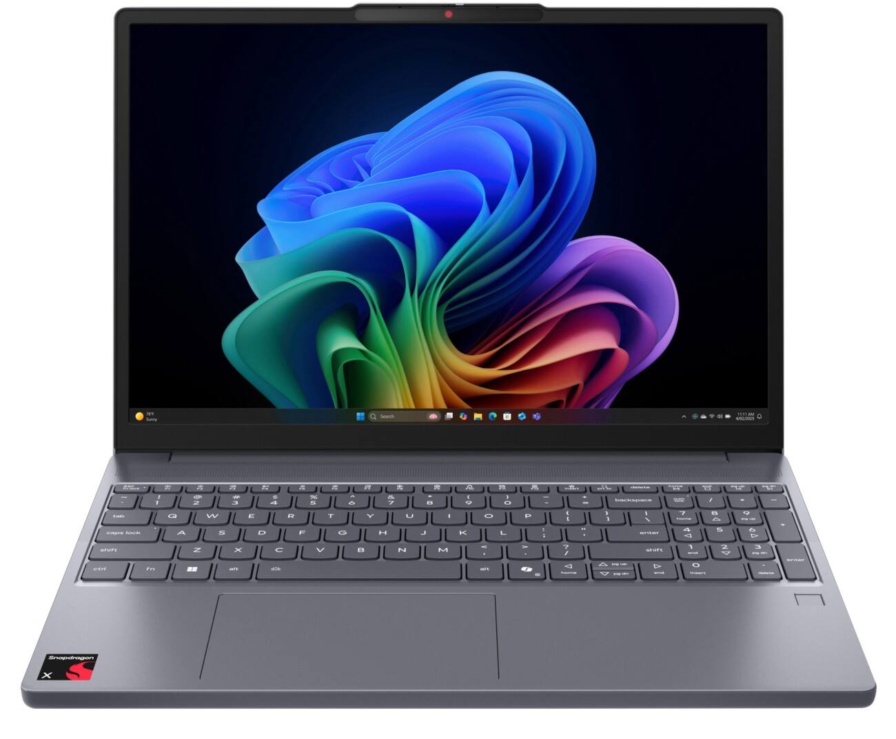 Lenovo IdeaPad Slim 3 Laptop 38,9 cm (15,3") X1-26-100 16 GB Qualcomm Adreno GPU Windows 11 Home