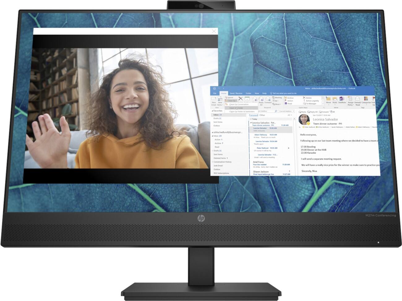 HP M27m 27-Zoll-Monitor Full HD IPS 5 ms 678U8AA#ABB