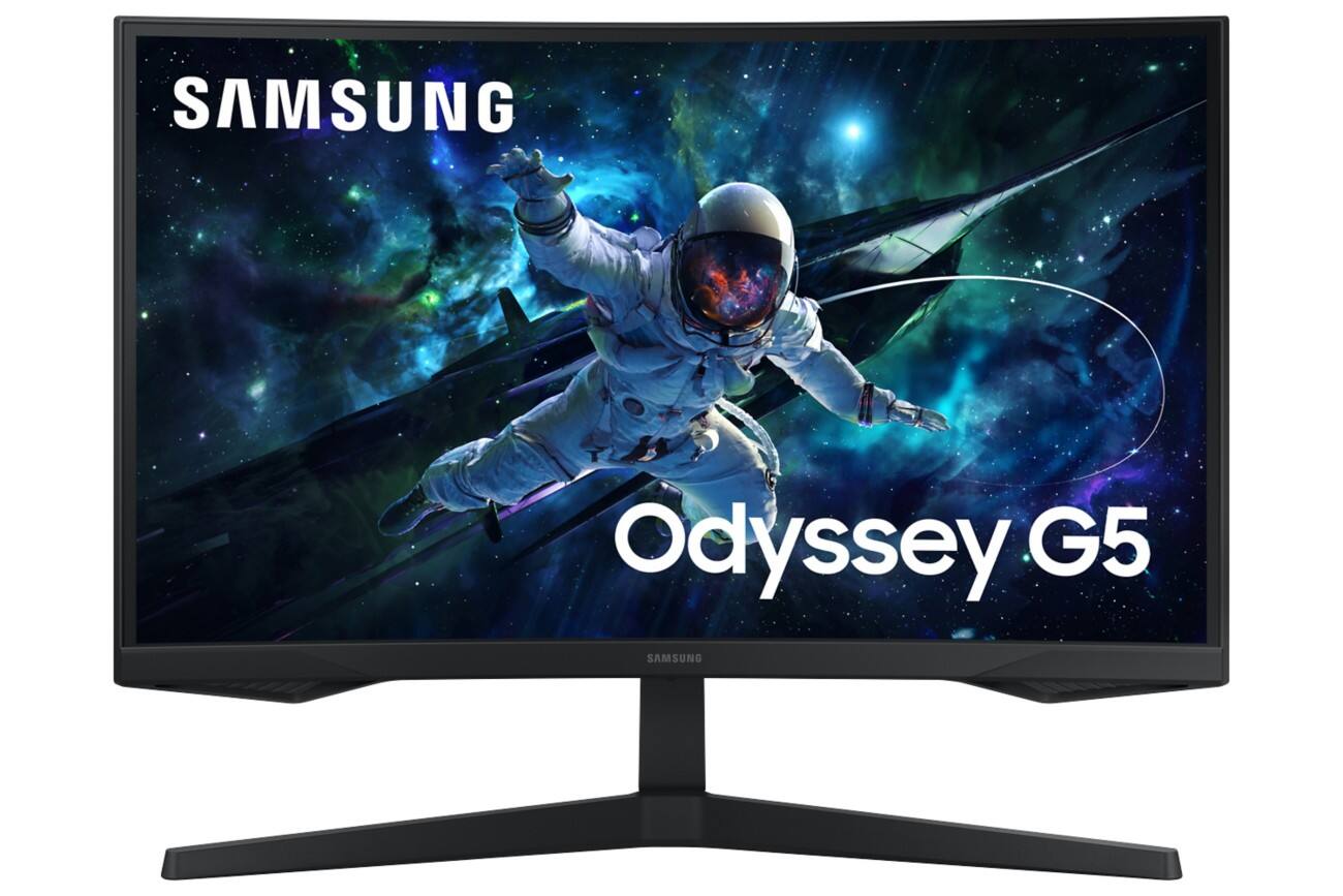 Samsung Odyssey G55C 27-Zoll-Monitor Wide Quad HD LED VA LS27CG554EUXEN