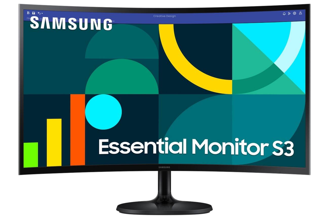 Samsung Essential Monitor S36GD 27-Zoll-Monitor Full HD LCD VA 4 ms LS27D364GAUXEN