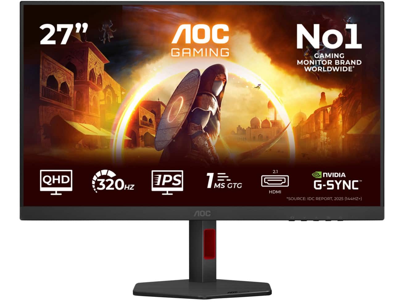 AOC G4 Q27G4SRU 27-Zoll-Monitor Quad HD LED IPS 1 ms Q27G4SRU