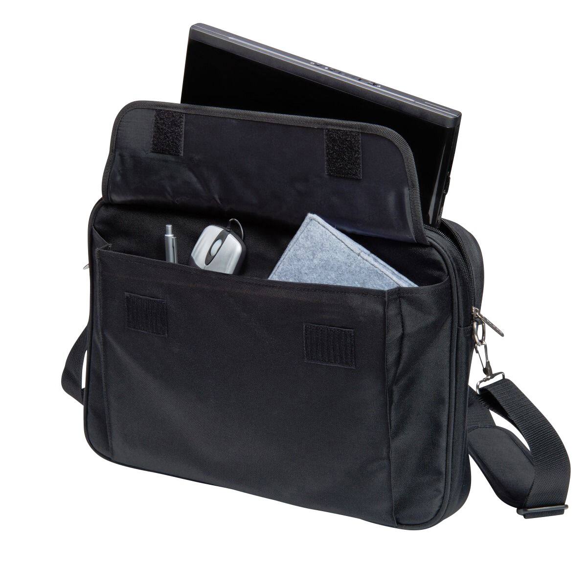 DICOTA Value 16" Toploader Laptoptasche mit kabelgebundener Maus D30805-RPET