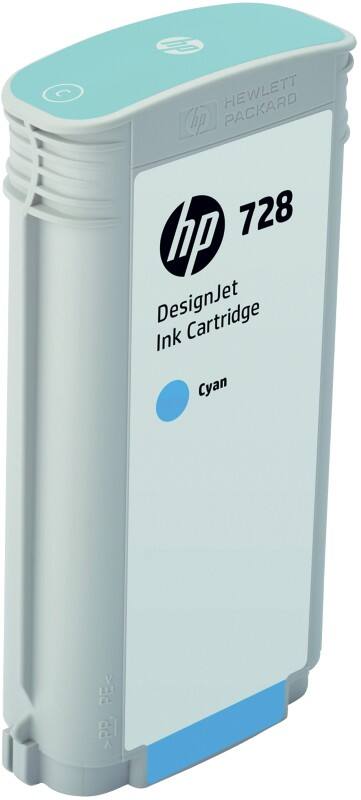 HP 728 Original Tintenpatrone F9J67A Cyan
