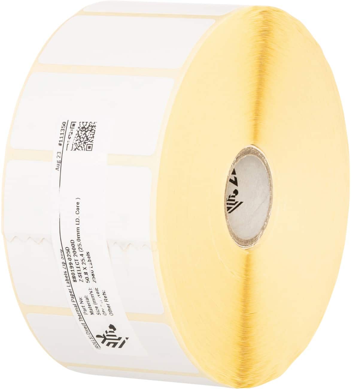 Zebra Etiketten Thermodruck 57 x 19 mm 800262-075 12 Rollen