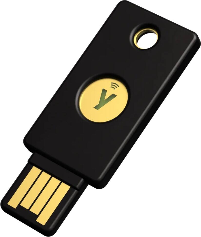 Sicherheitsschlüssel NFC Yubico FIDO2-Authentifizierung über USB-A
