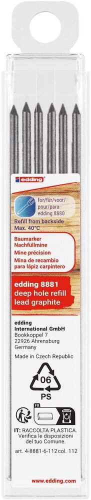 edding Bleistiftminen Graphit 8881 6 Stück