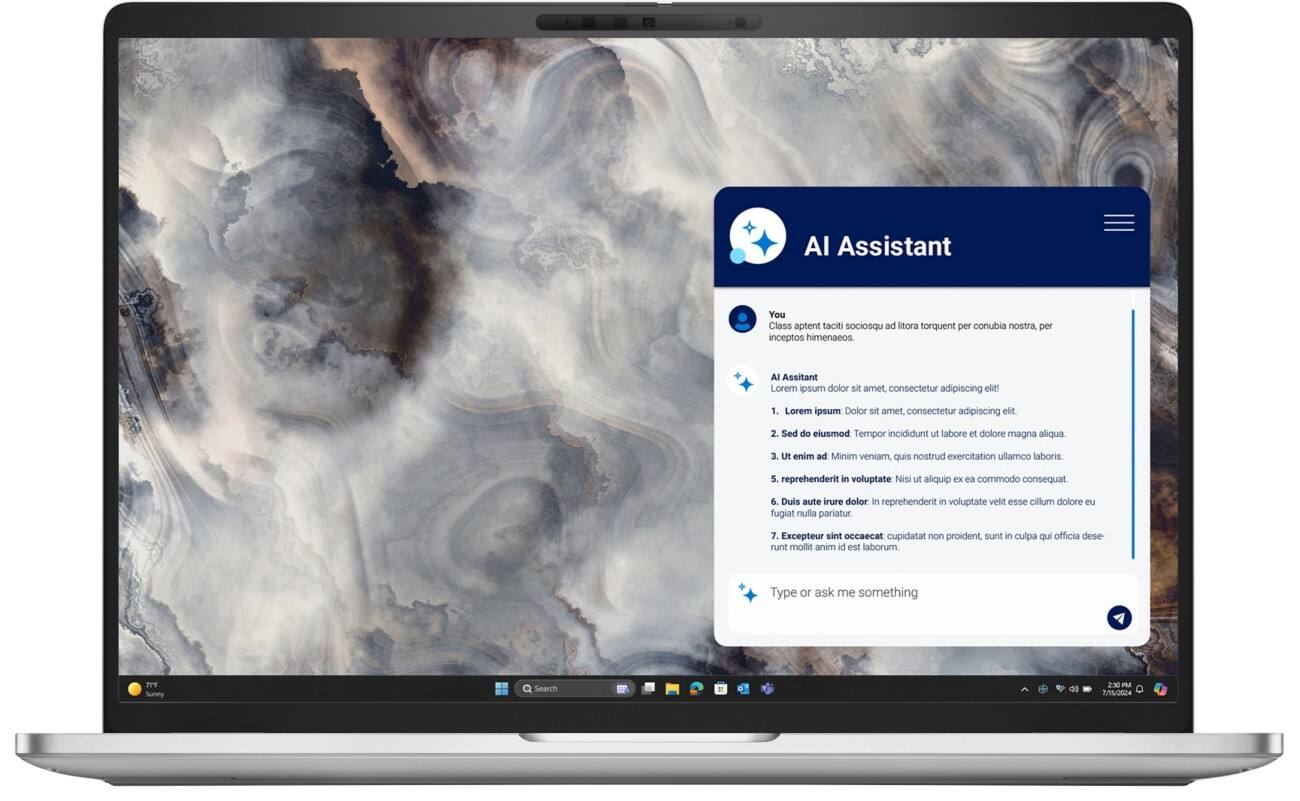 Dell Pro 16 Essential Laptop 40,6 cm (16") 120U 2,4 GHz 16 GB Intel-Grafikkarte Windows 11 Pro