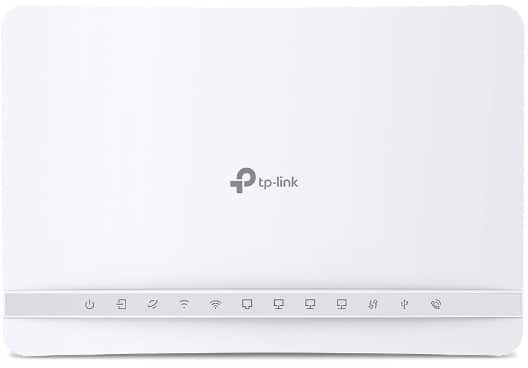 TP-Link VX231V Wi-Fi 6 Internet Box 4 Dualband-Router Weiß 4 Stück