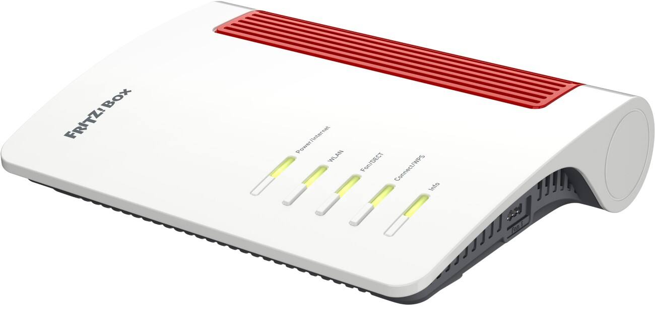 FRITZ!Box 4690 Wi-Fi 7 Dualband-Tischrouter 5760 Mbit/s