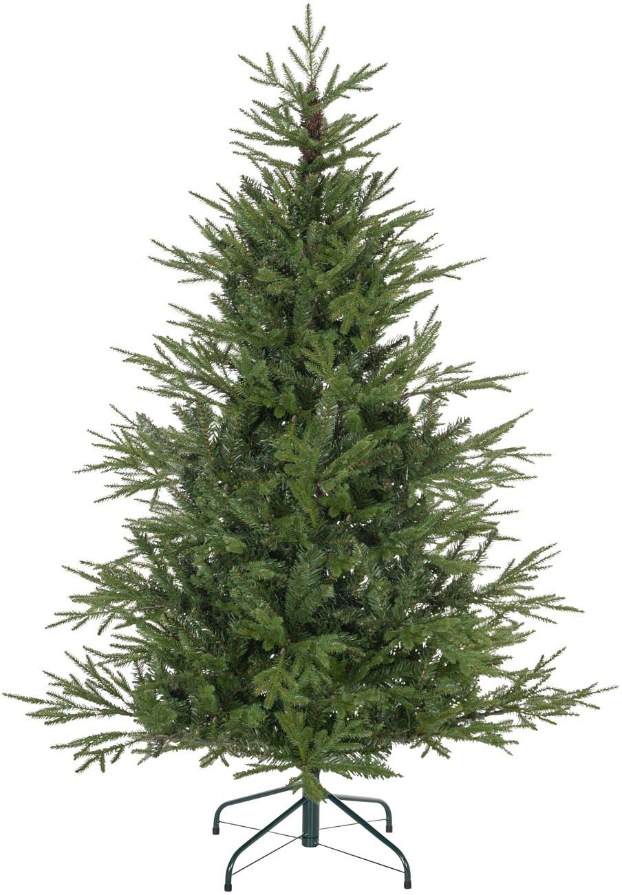 HOMCOM Künstlicher Weihnachtsbaum Naturgetreu Grün 150 cm