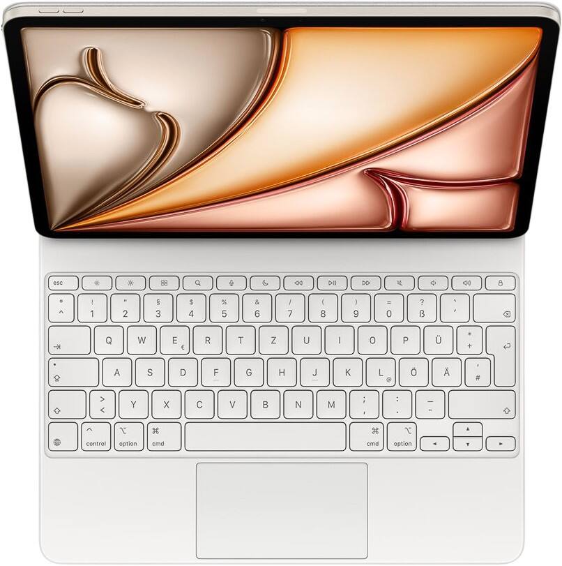 Apple Magic Keyboard Folio-Hülle für iPad Air Kabellos Bluetooth QWERTZ (deutsch) Weiß MDFW4D/A