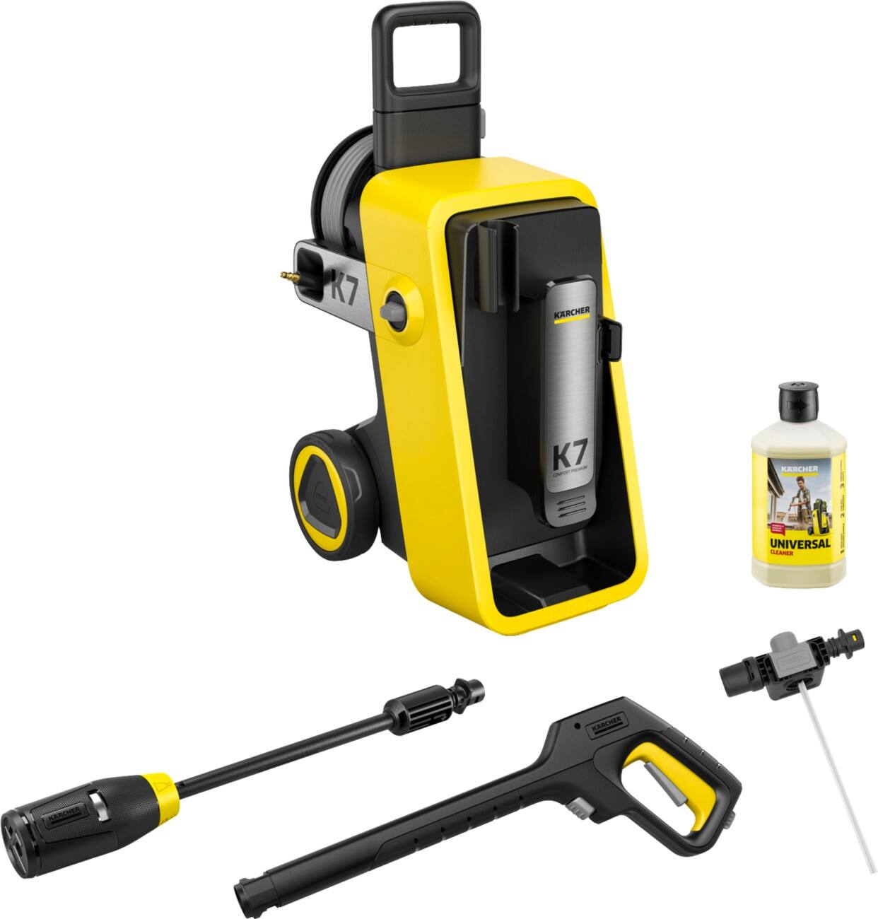 Kärcher Hochdruckreiniger K7 Power Premium Gelb 180 bar 600 l/h