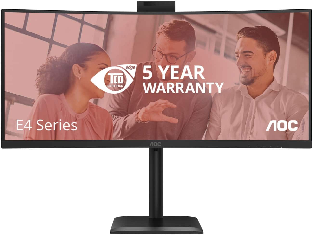AOC CU34E4CW/75 34-Zoll-Curved-Monitor VA 4 ms CU34E4CW