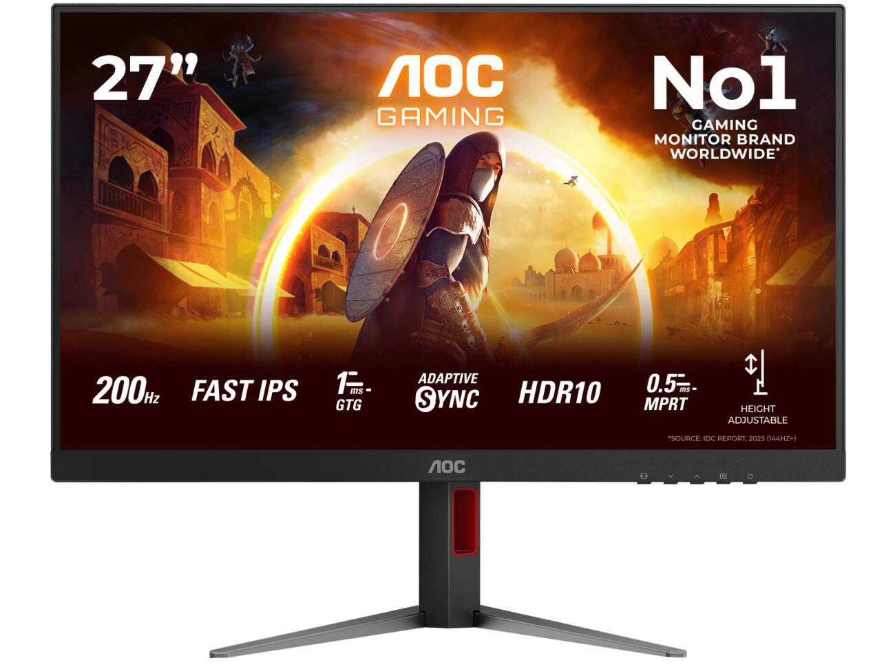AOC G4 27G4HA 27-Zoll-Monitor Full HD LED IPS 1 ms 27G4HA