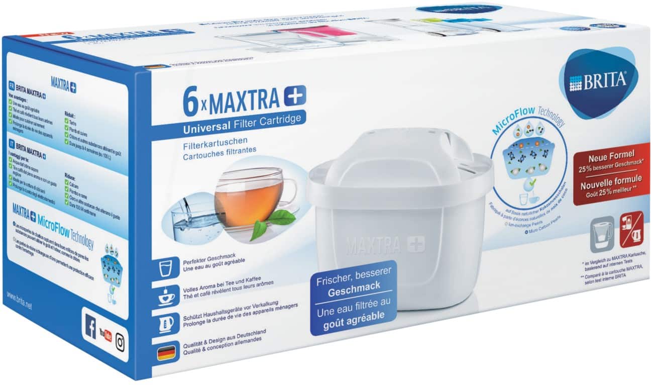 BRITA Filterkartuschen MAXTRA+ Weiß 6 Stück
