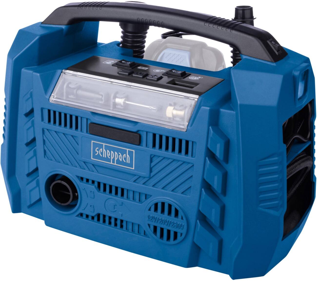 raaco Air Force Kompressor, akkubetrieben, 20 V, 6